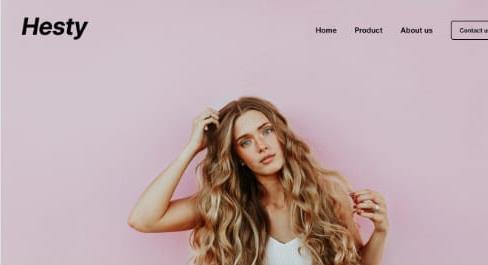 Model fashion Hesty